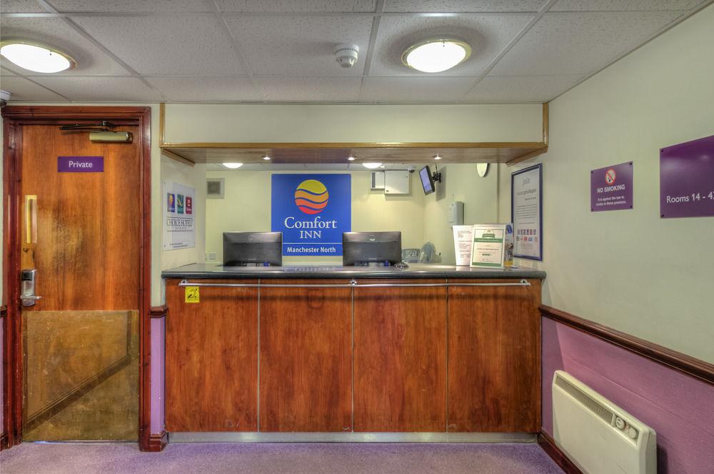 Comfort Inn Manchester North ميدلتون المظهر الخارجي الصورة
